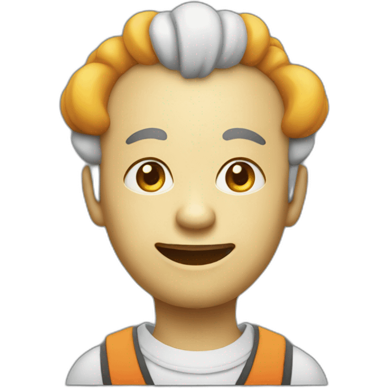 asian programmer clown emoji