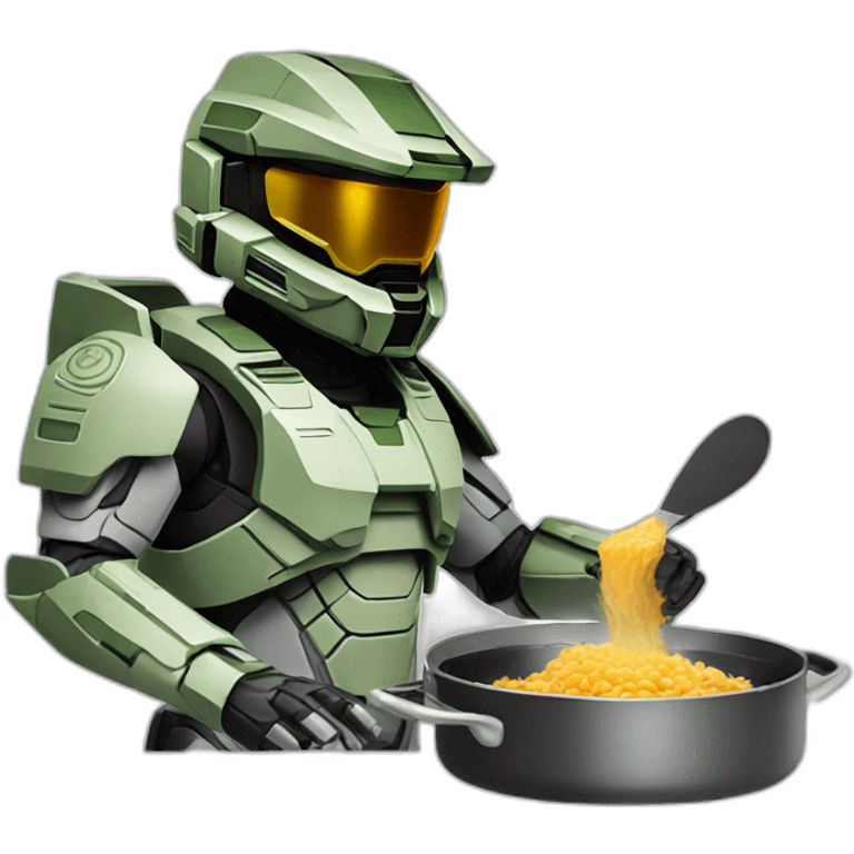 master chief cooking emoji