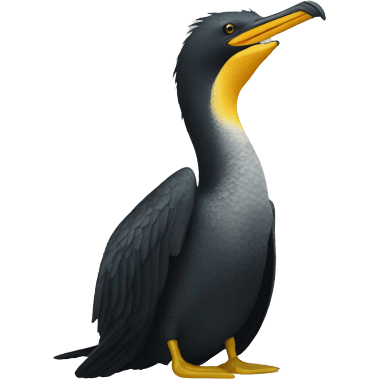 cormorant  emoji