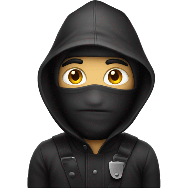 Burglar emoji