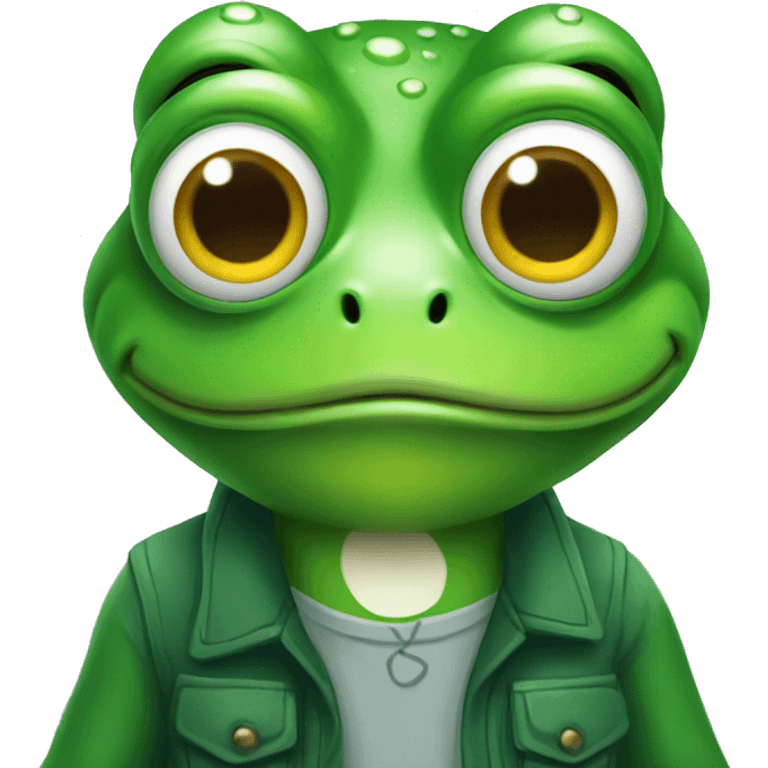 software engineer frog emoji