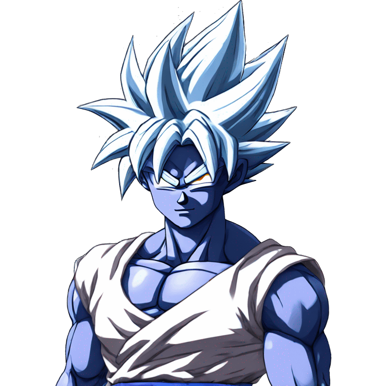 Goku ultra instinct  emoji