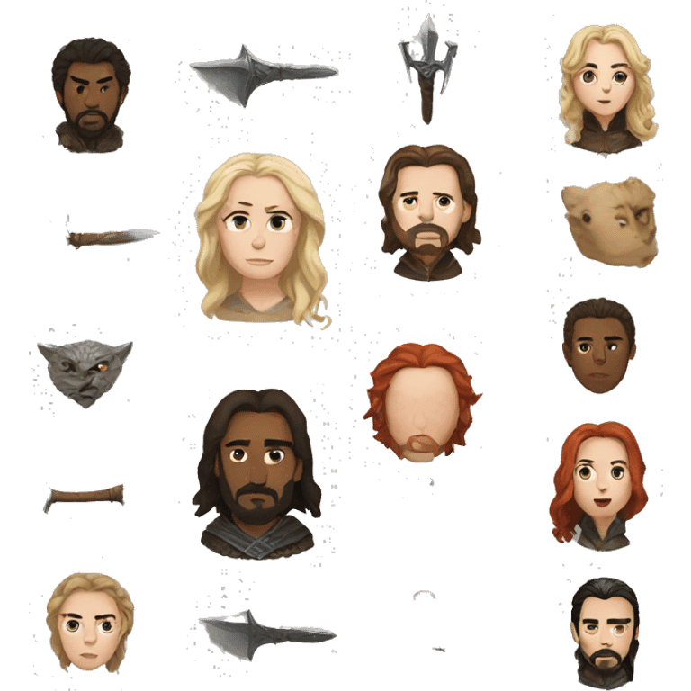 game of thrones emoji