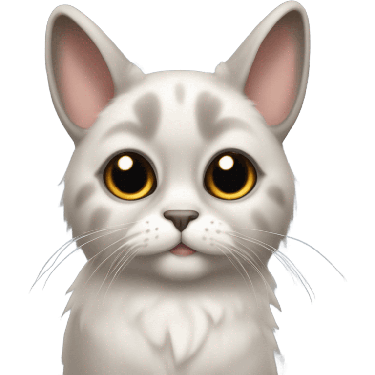 The lop-eared cat emoji