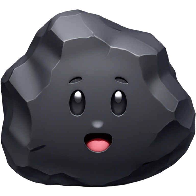  coal 3d emoji