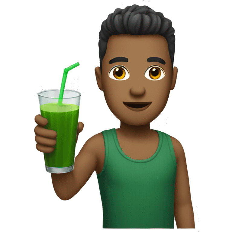 Green juice  emoji