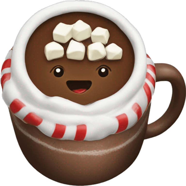 Christmas hot chocolate  emoji