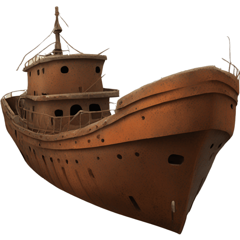 old rust ship emoji