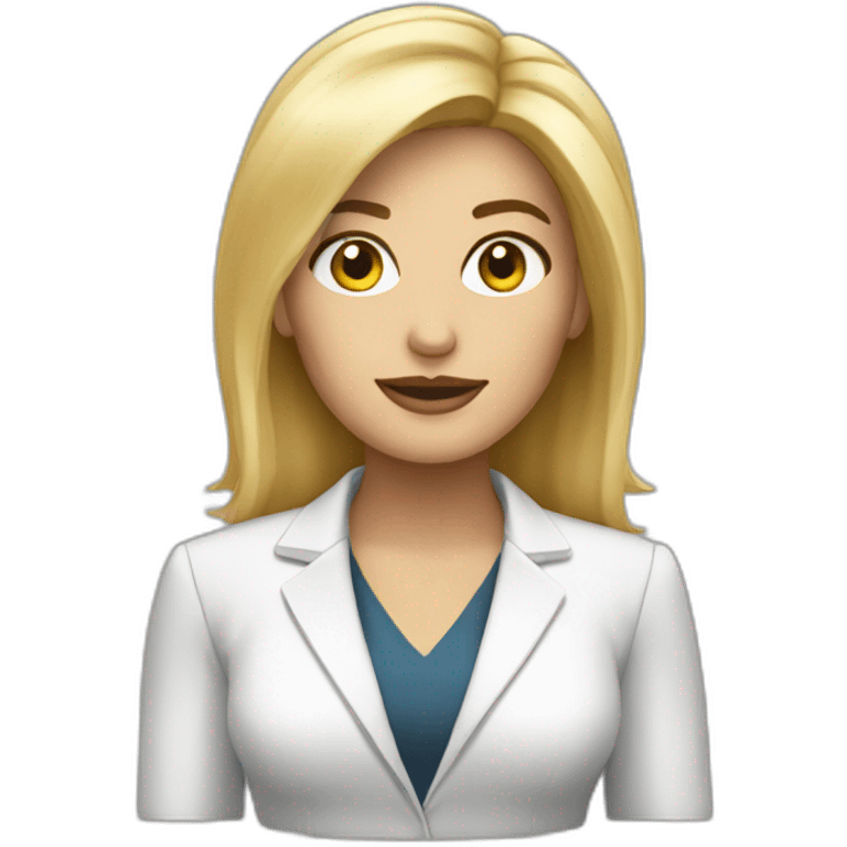 create an blondie women executive emoji emoji