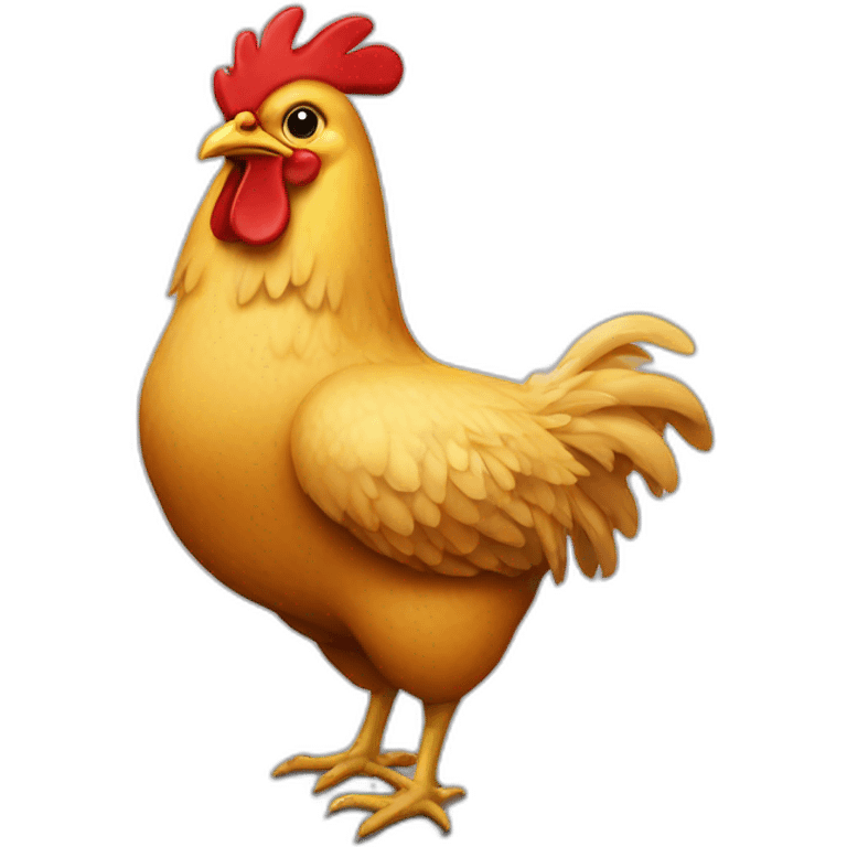 forbidden chicken emoji