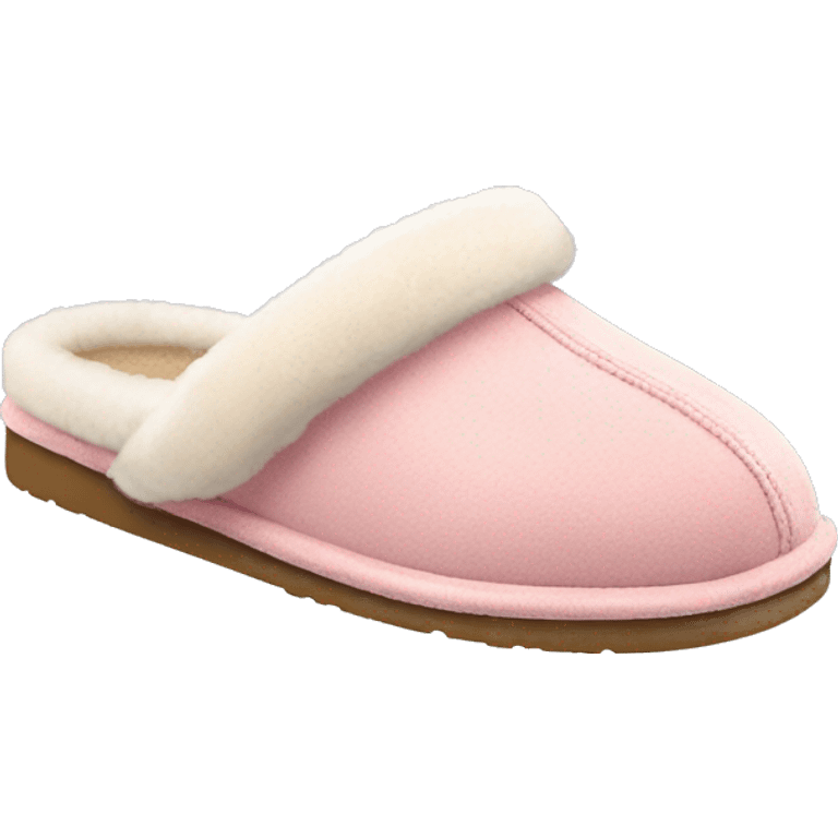 UGG slippers light pink emoji