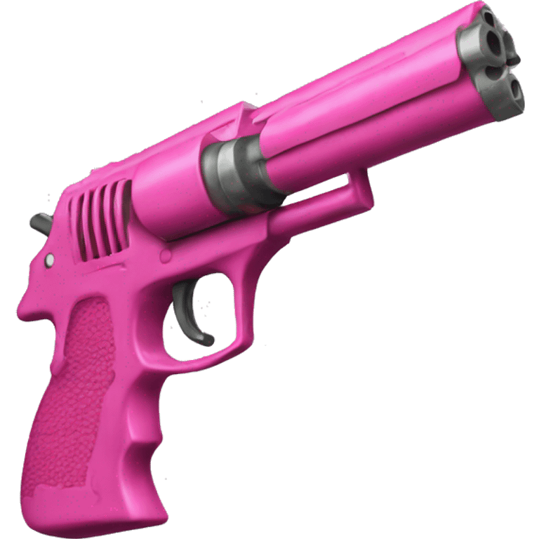 Pink gun  emoji