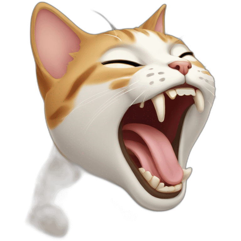 cat-yawning emoji