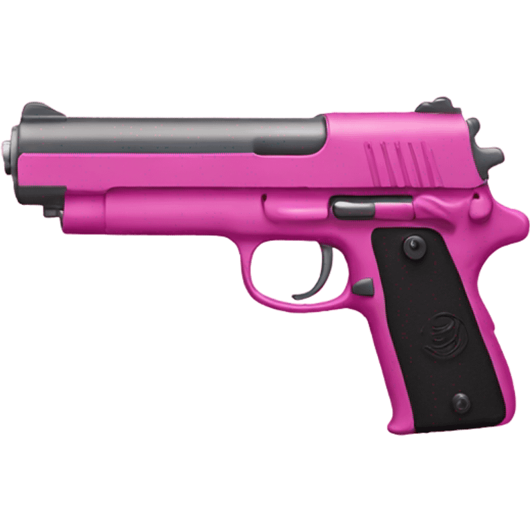 pink gun gay emoji