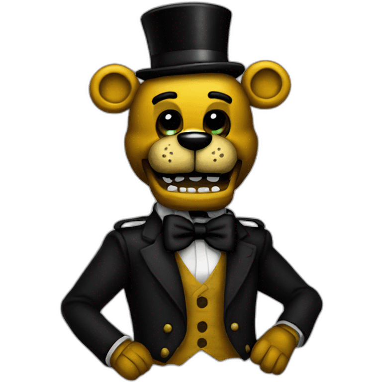 five night at freddy golden freddy emoji