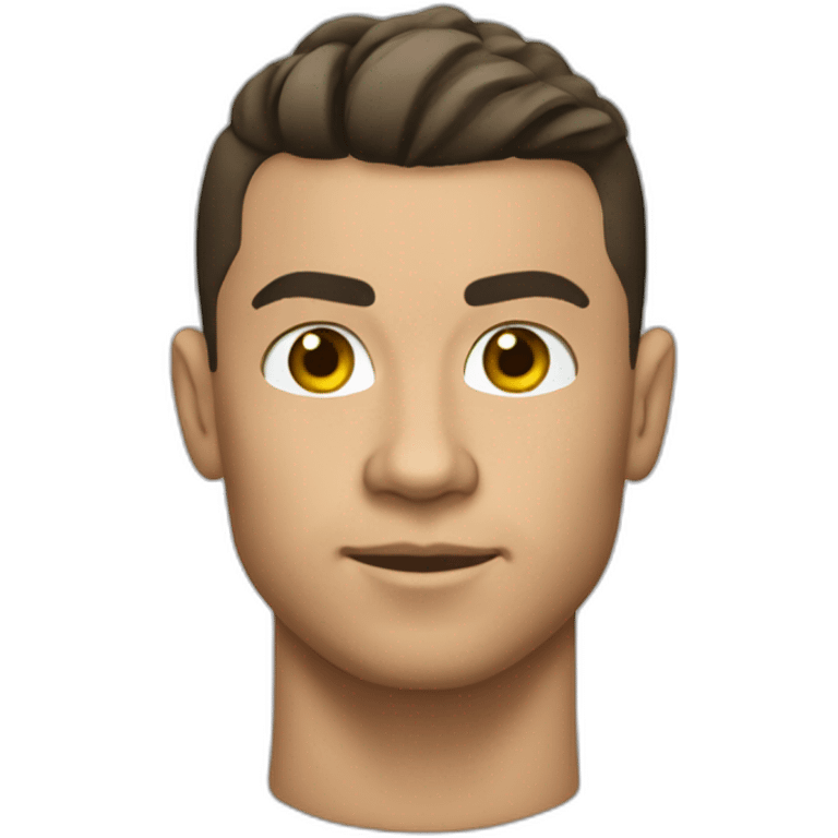 Ronaldo qui marque un but emoji