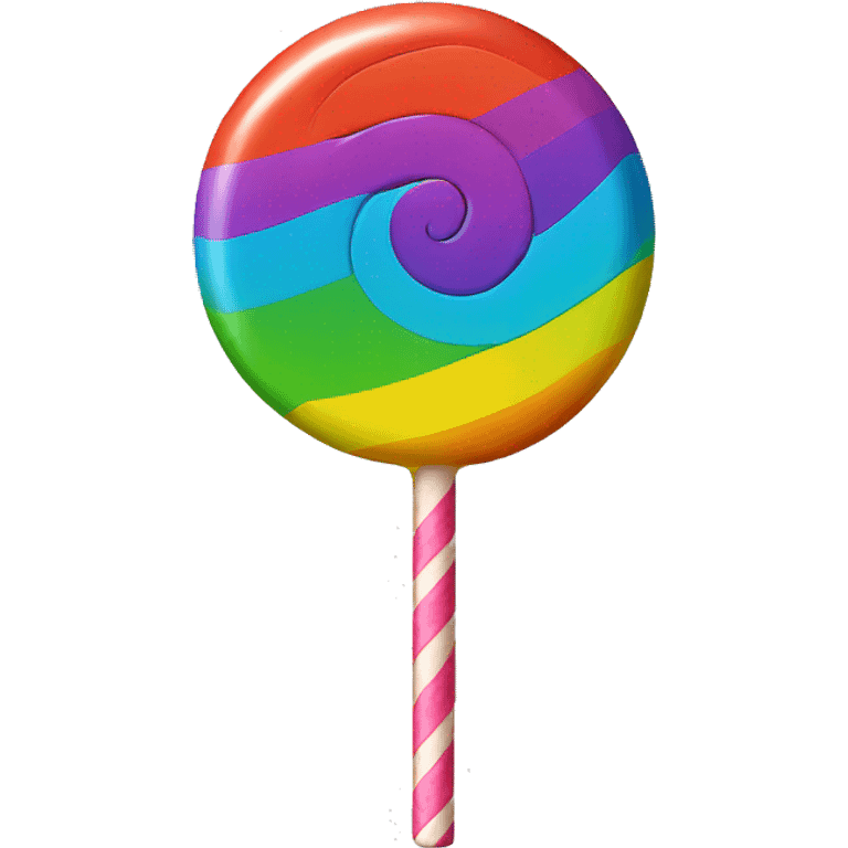 rainbow lollipop emoji