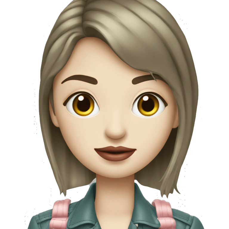 Зеленая сумка miu miu emoji