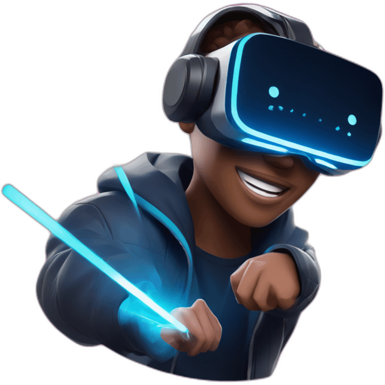 BEAT SABER PLAYER WITH META QUEST 3 emoji