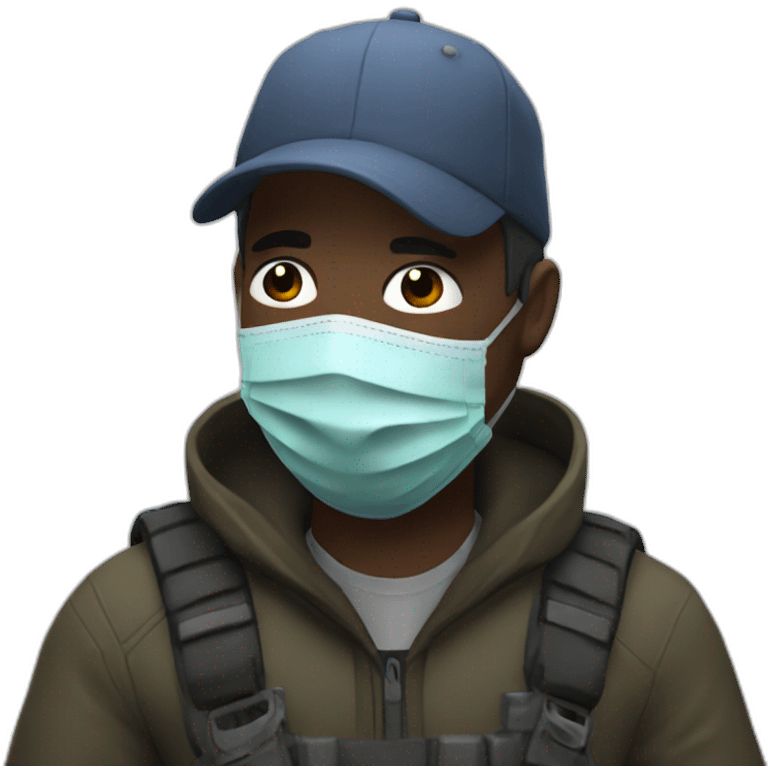 Coronavirus as the DayZ game character emoji