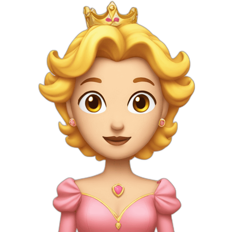 Princesa peach emoji