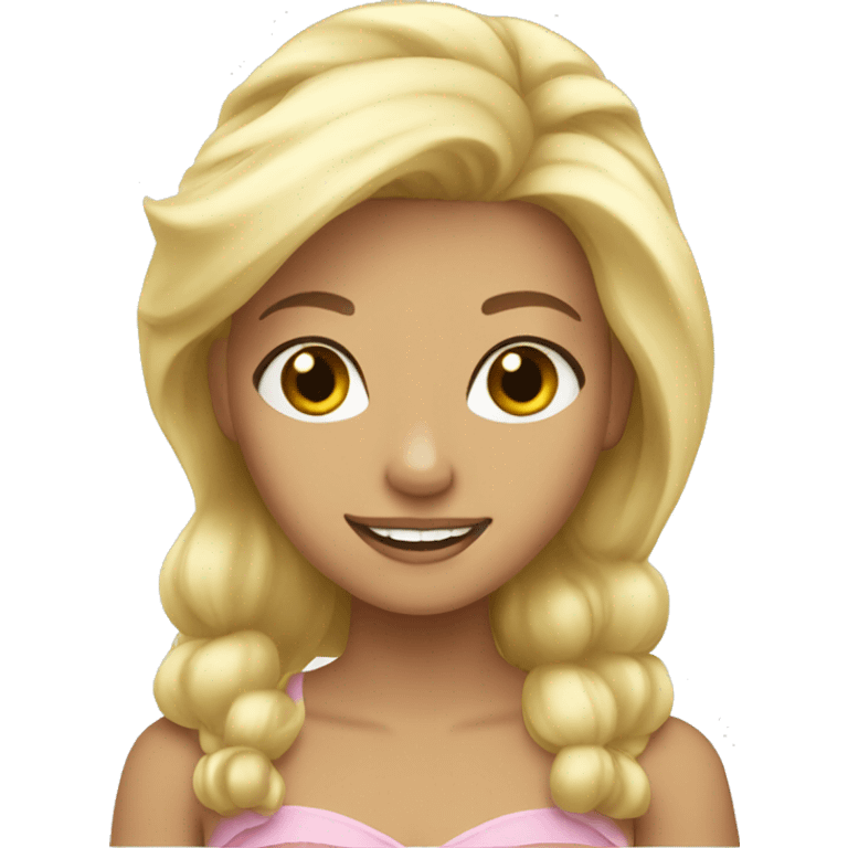 blonde princess emoji