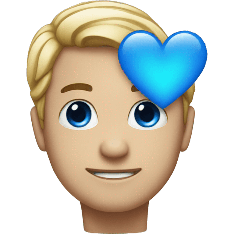 Blue heart emoji