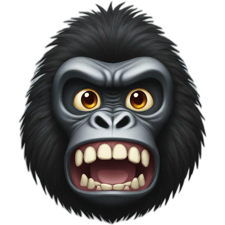 Monster monkey attack gorilla emoji