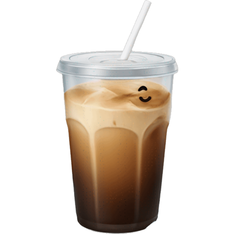 Iced coffee emoji