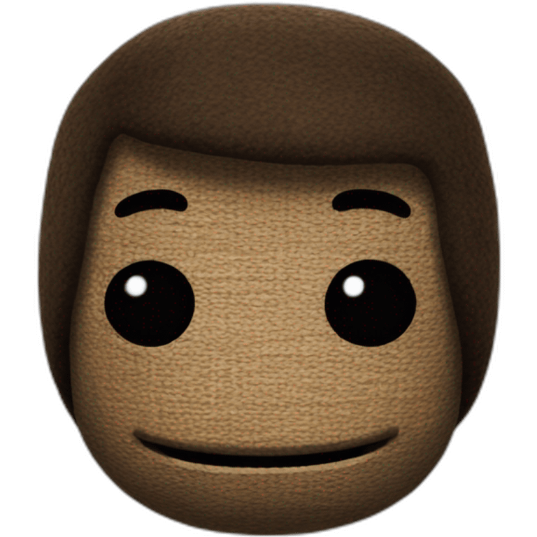 littlebigplanet sackboy head emoji