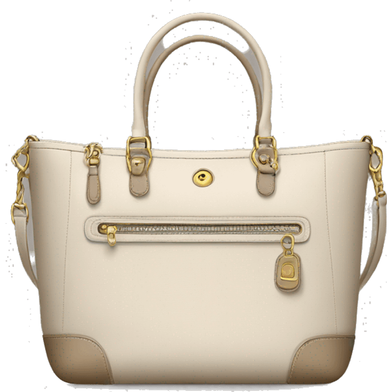 coach handbag  emoji