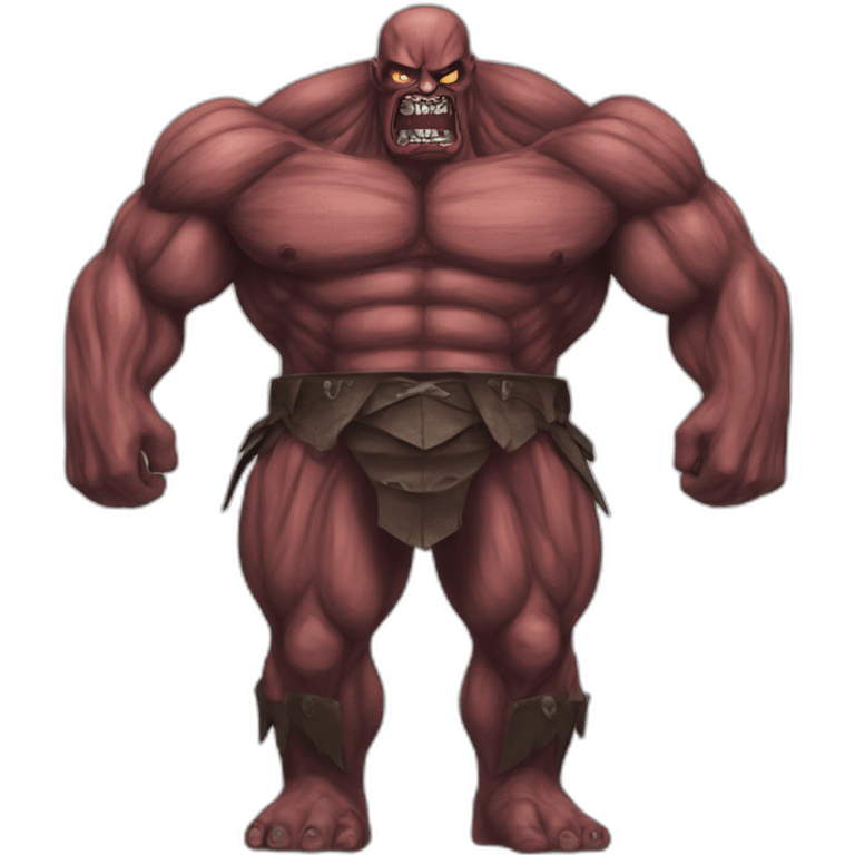 demon titan from attack of titan emoji