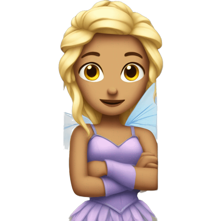 fairy princess in jail emoji