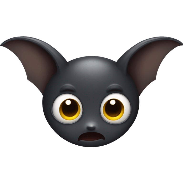 Bat with open eyes emoji