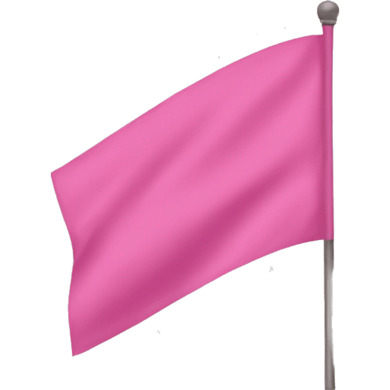 Pink flag  emoji