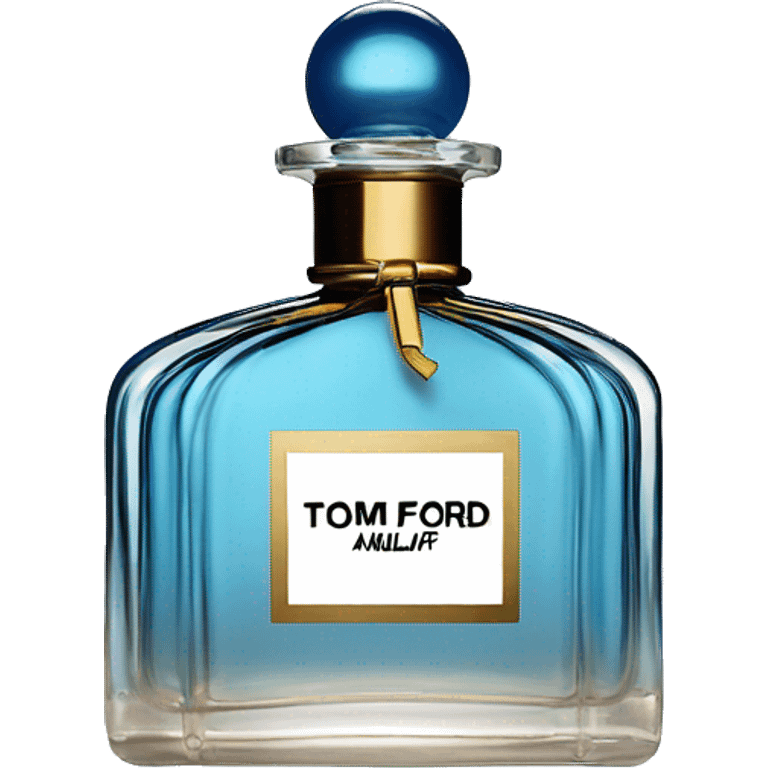 tom ford amalfi azure perfume bottle emoji