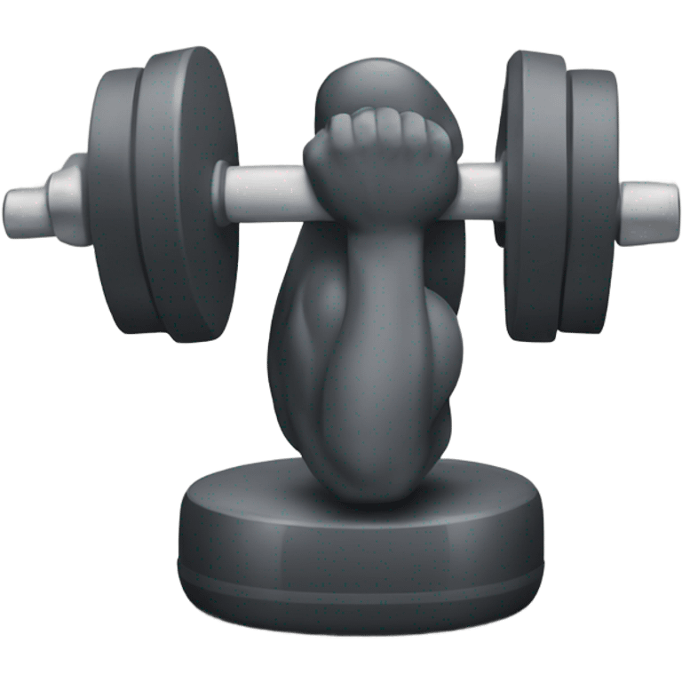 gym weights  emoji