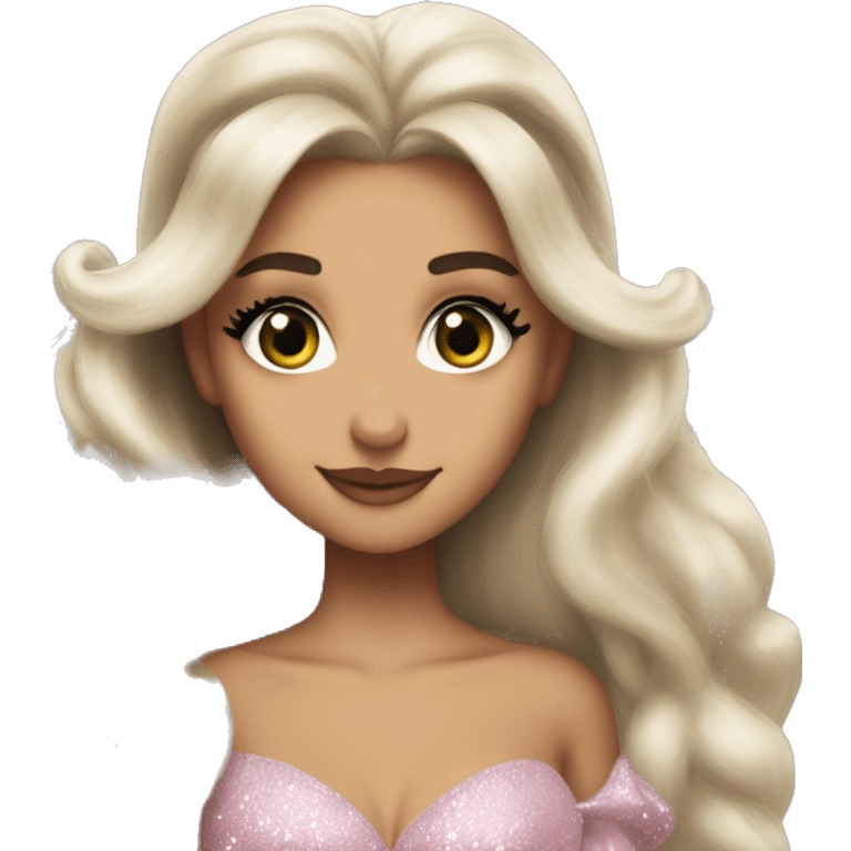 Ariana grande in wicked as Glinda  emoji