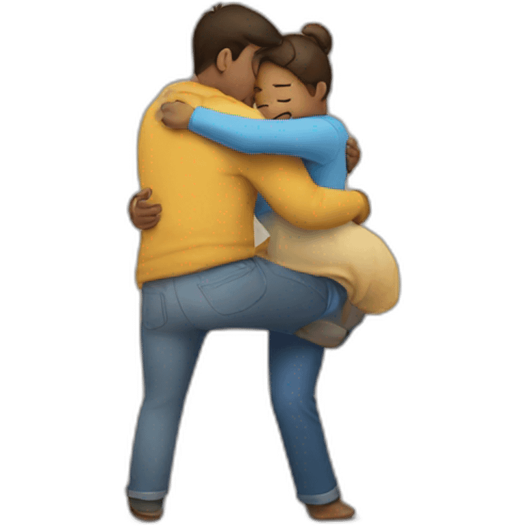 Hug emoji