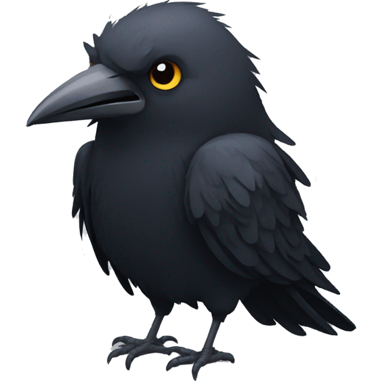 crow with tears emoji