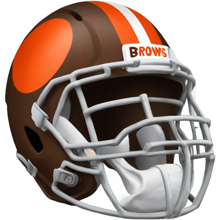 Cleveland browns helmet emoji