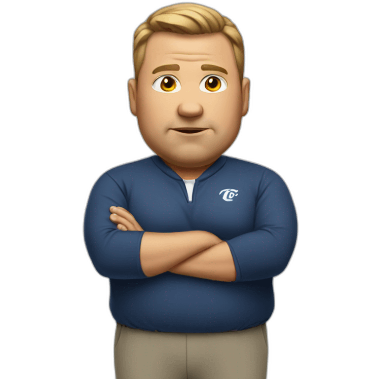 fat coach emoji