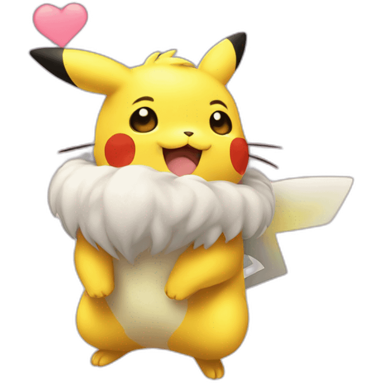 Pikatchou love you emoji