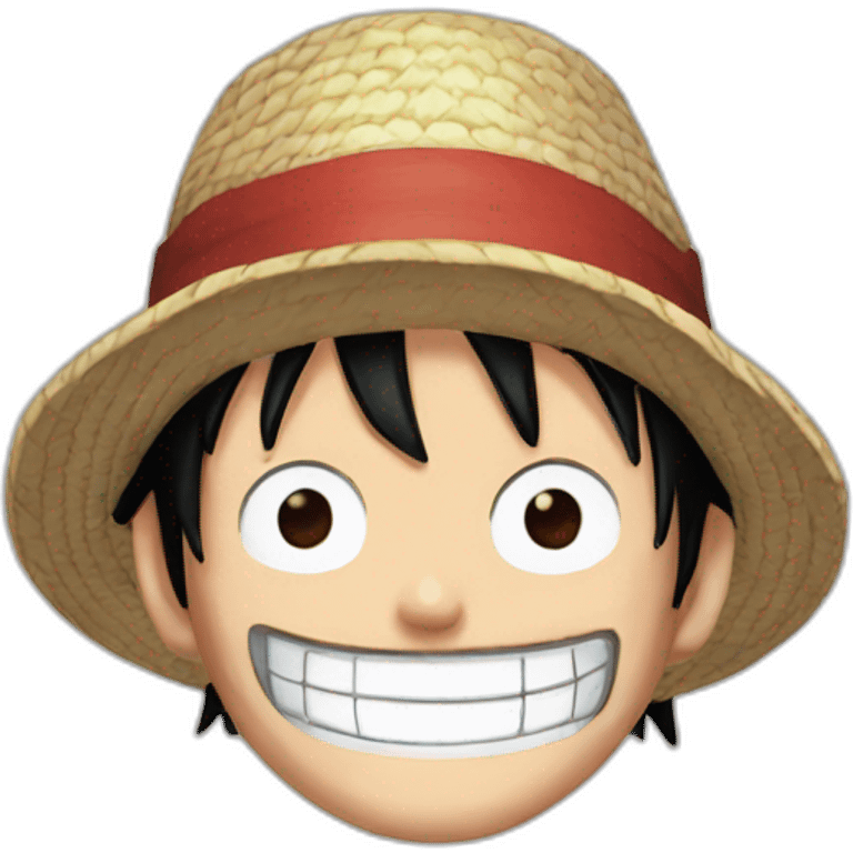 One piece luffy emoji