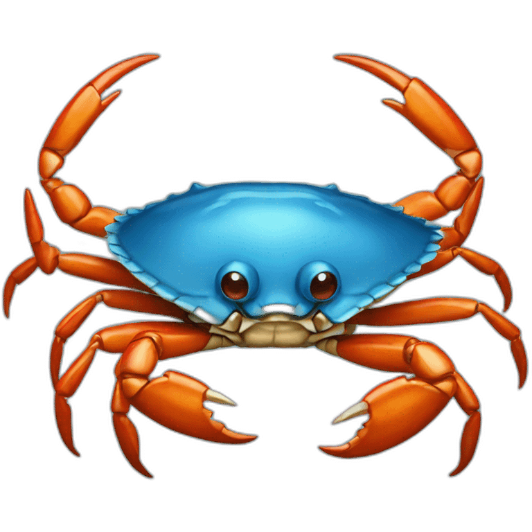 Blue crab emoji