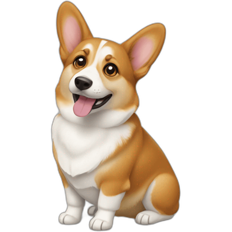 A Jewish corgi emoji