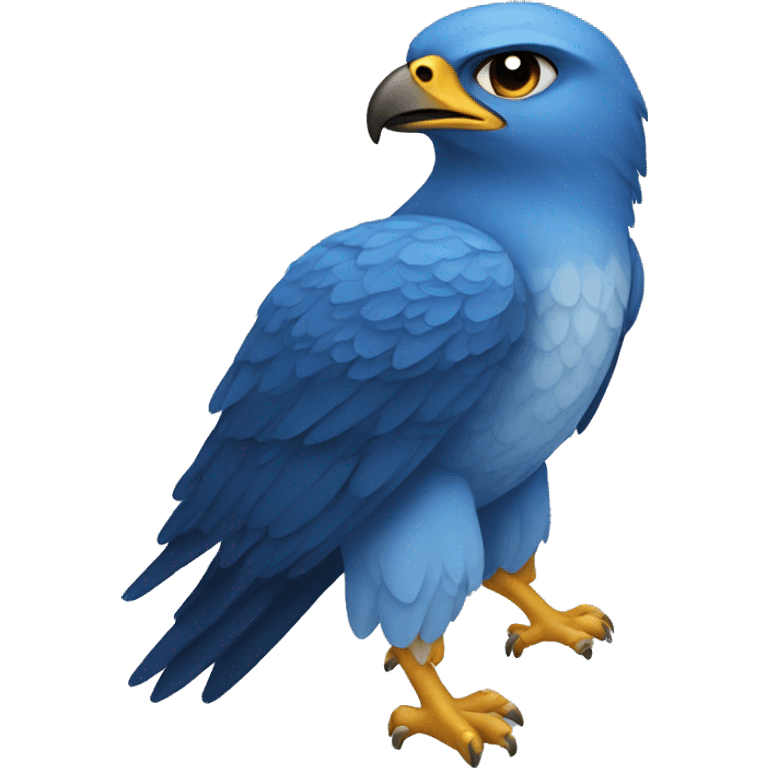 blue falcon emoji