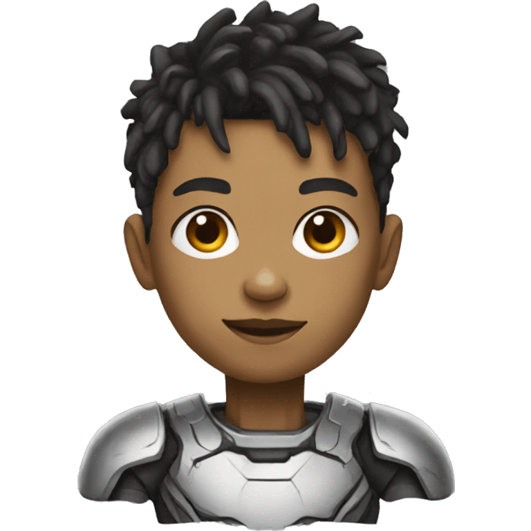 cyborg boy emoji