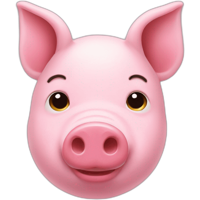 pink pig emoji