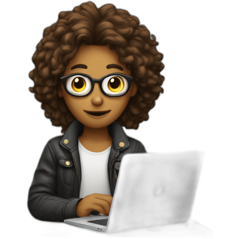 furstrated designer with laptop and pulling hair emoji